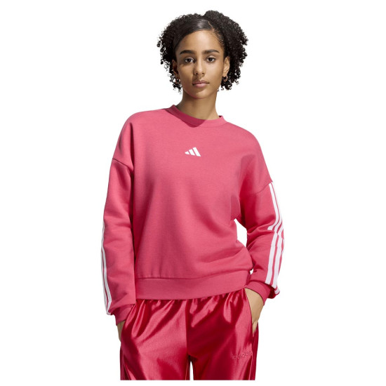Adidas Γυναικείο φούτερ Essentials 3-Stripes Fleece Sweatshirt